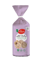 [G-SNK-094] Tortitas de Arroz y Quinoa SinGluten Bio 120g El Granero Integral