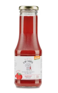 Ketchup SinGluten Bio 340g Cal Valls