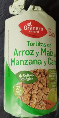 TORT. ARROZ MAIZ MANZANA CANEL