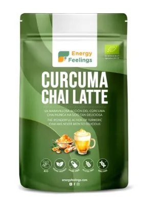 Curcuma Chai Latte SinGluten Eco Vegan 150g Energy Feelings