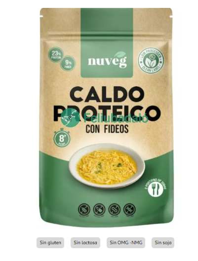 CALDO PROTEICO FIDEOS S/G