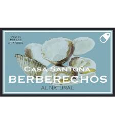 [G-CON-121] Berberechos al Natural 45/55 Lata 115 Grs Casa Santona