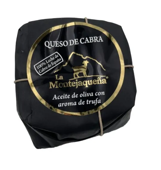 [G-QUE-053] Queso Cabra Semi Aceite Trufa 160 Grs Montejaquena
