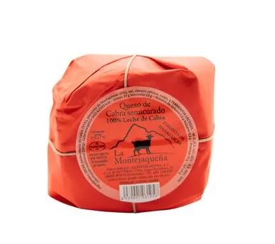 [G-QUE-056] Queso Cabra Semi Pimient. Madagascar 160 Grs Montejaquena