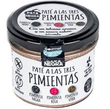 [G-MER-038] Pate a las Tres Pimientas s/glut s/lact 110 Grs Gourmet Cazorla
