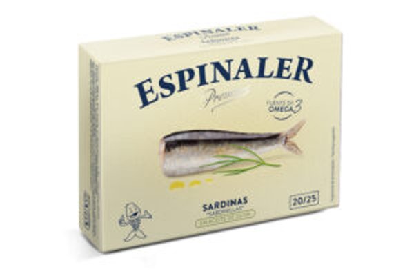 Sardinillas en A/O al Limon 10-14 piezas 0,4