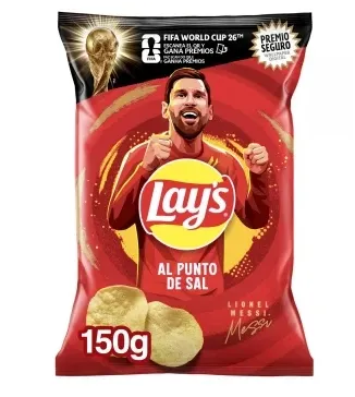 [G-SNK-103] Lay's al punto de sal x 150 gr