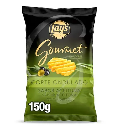 Lay's Gourmet Aceituna Patatas Fritas x 150 gramos