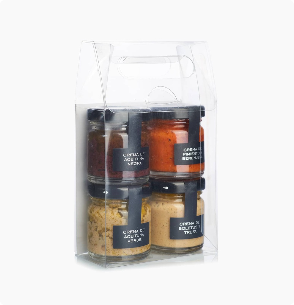 Pack 4 Cremas Vegetales Mini - La Chinata