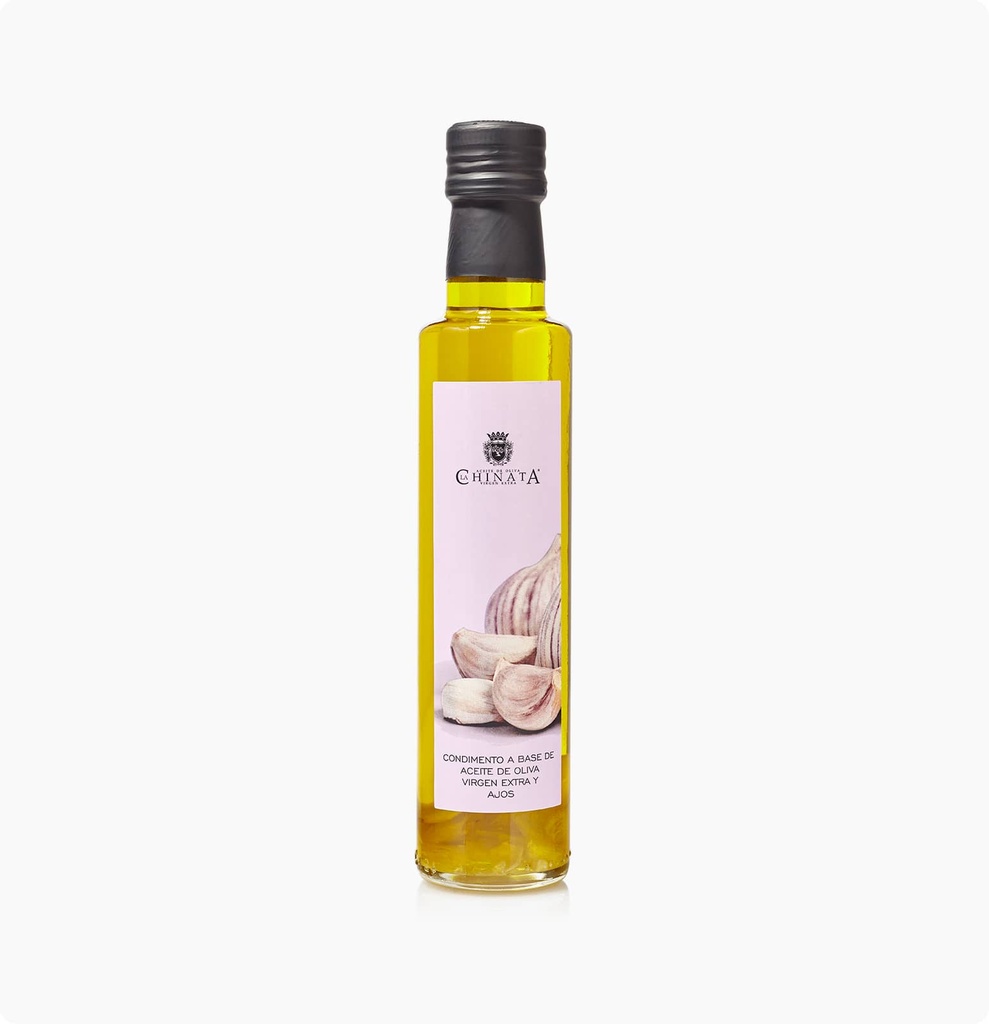 Condimento AOVE y Ajos 250 ml - La Chinata