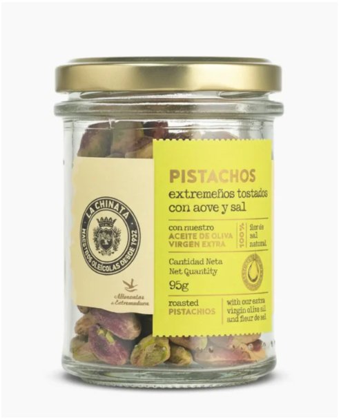 [G-SNK-115] Pistachos Tostados con AOVE y Sal - La Chinata