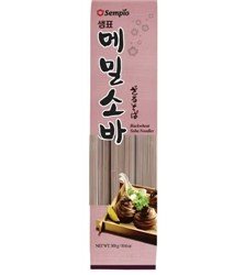 [G-PAS-098] Noodles Buckwheat Soba Brown (Sempio) 300 g