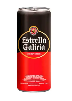 [G-LIC-015] Cerveza Estrella Galicia 33 cl Lata