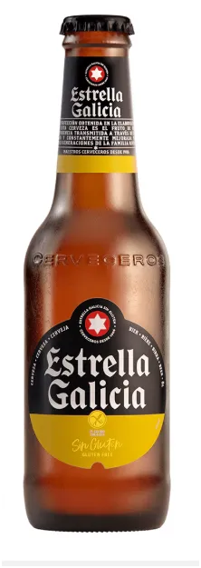 [G-LIC-019] Cerveza Estrella Galicia 25 cl Sin Gluten
