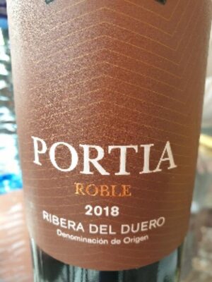 [G-VIN-051] Ribera del Duero Portia Roble 75 cl