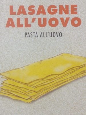 [G-PAS-086] LASAGNE ALL'UOVO 0,5KG x12 FAZION