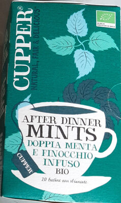[G-TCA-022] Infusión After Dinner Mints BIO Cupper 38 g (20 bolsitas)