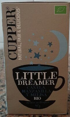 [G-TCA-025] Infusión Little Dreamer (Nighty Night) BIO Cupper 40 g (20 bolsitas)