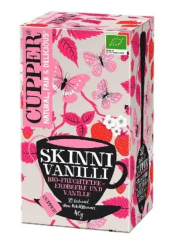 [G-TCA-027] Infusión Skinny Vanilli BIO Cupper 40 g (20 bolsitas)