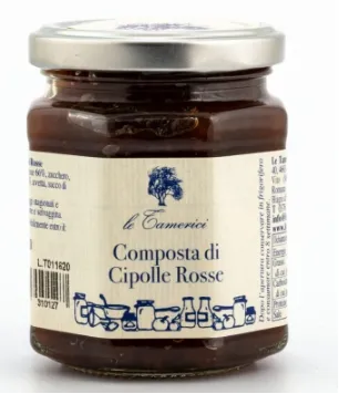 [G-OTR-061] Composta di Cipolle Rosse Le Camerici