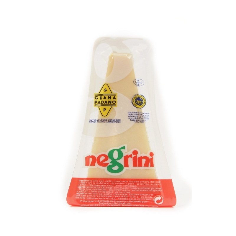 [G-QUE-058] Grana Padano DOP 250 g Negrini