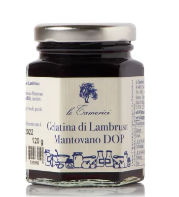 Gelatina di Lambrusco Mantovano Dop Le Camerici