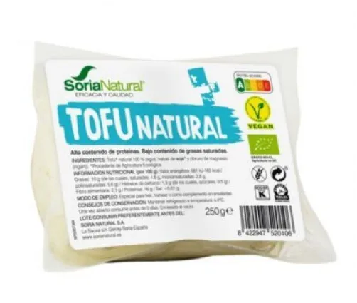 Tofu natural 275gr Soria Natural