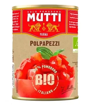 [G-CON-153] Polpa Pezzi Bio Mutti 400g