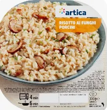 [G-PAS-112] Risotto ai Funghi Porcini 300g Artica.
