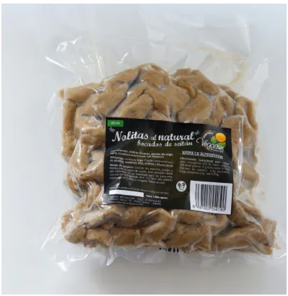 Nolitas al Natural Bocados de Seitan 180g Vegasun