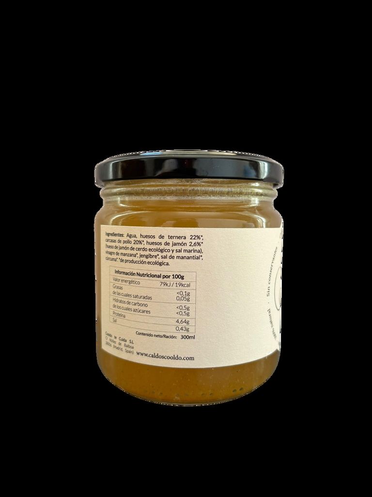 [G-BIO-041] Caldo de Huesos Eco 300ml Cooldo