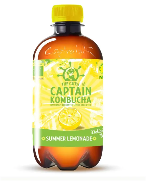 Té Kombucha Limonada Eco 400ml Captain