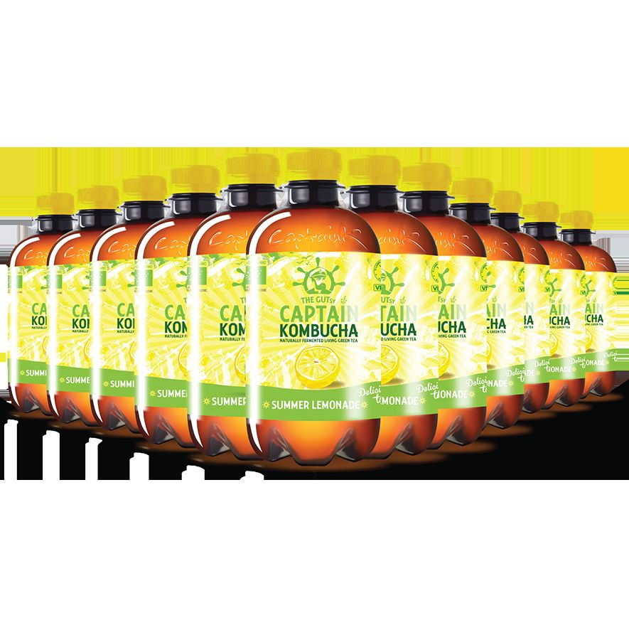 [G-BEB-072] Té Kombucha Limonada Eco 400ml Captain
