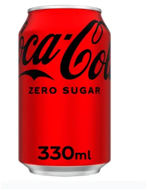 [G-BEB-076] Coca-Cola Zero lata 33cl