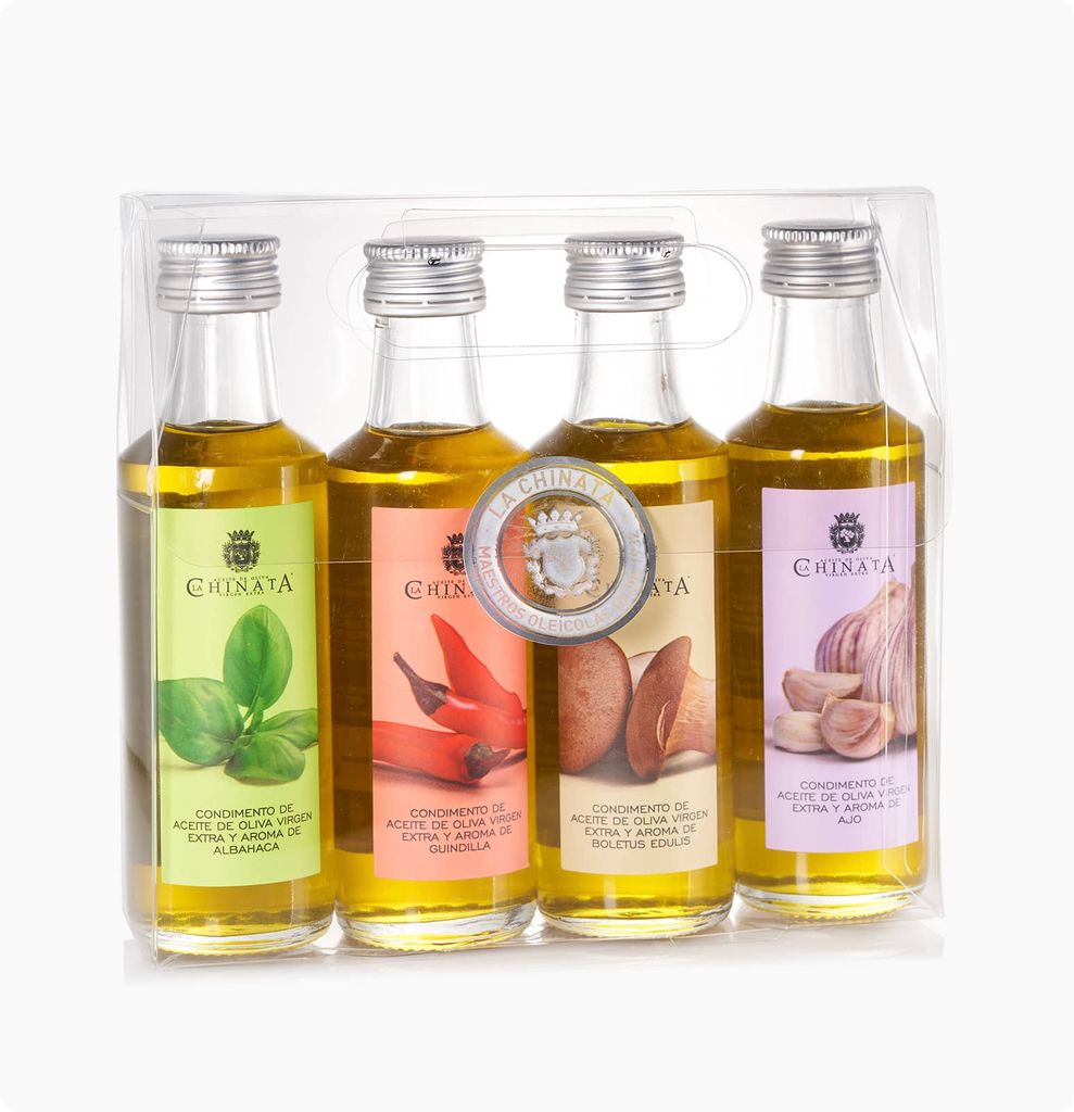 Estuche 4 Condimentos AOVE 4x100ml - La Chinata