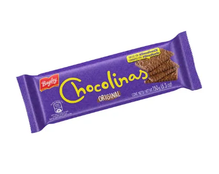 [G-ARG-008] Galletas Chocolinas x 150 gr BAGLEY