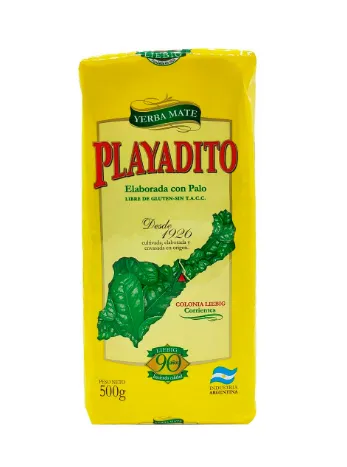 Yerba Mate Playadito Con Palo 500g