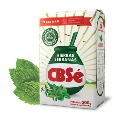 Yerba Mate CBSé Hierbas Serranas 500g