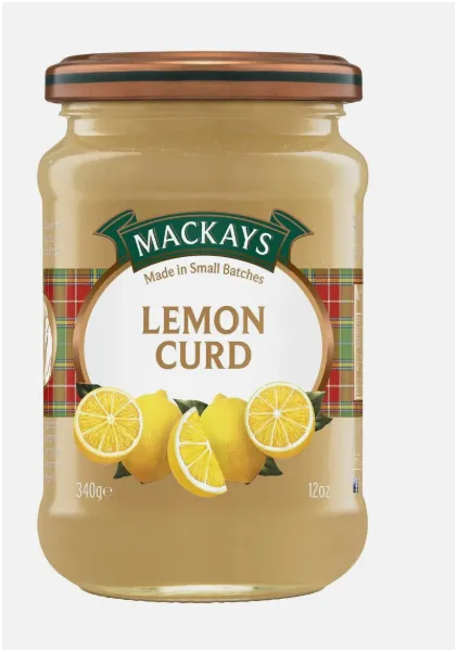 [G-CON-160] Crema De Limón Mackays 340g