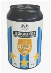 [G-ARG-014] Cerveza Lager GA 33cl