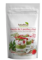 Mezcla 5 Semillas Bayas de Goji 200g Salud Viva
