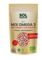 Mix Omega-3 Lino y Chia SinGluten Bio Vegan 200g Solnatural