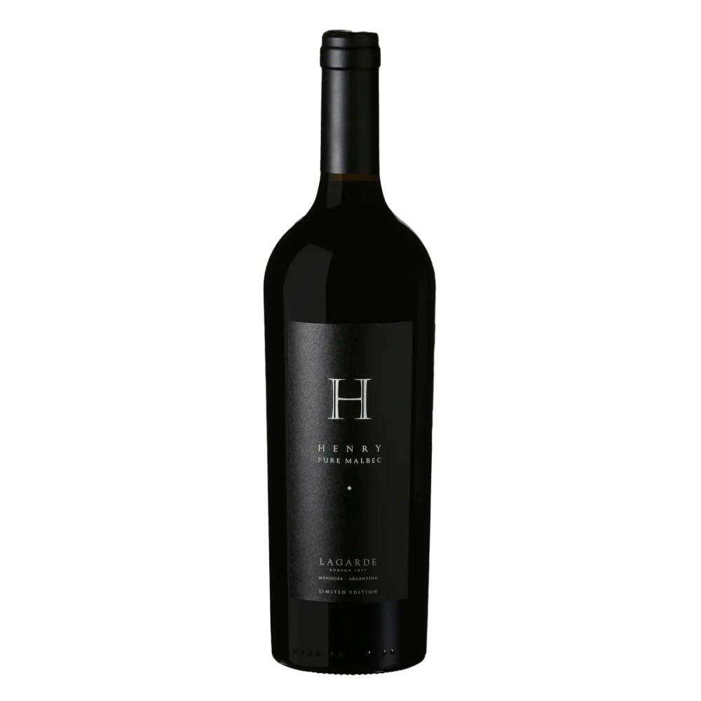 [G-VIN-091] VINO TINTO HENRY PURE MALBEC 750 ml
