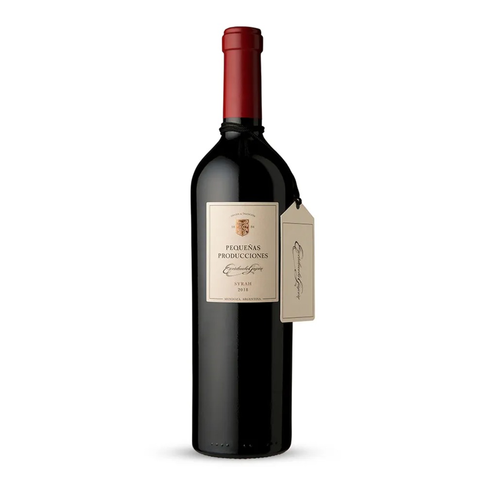 [G-VIN-103] VINO TINTO PEQUEÑAS PRODUCCIONES SYRAH 750 ml
