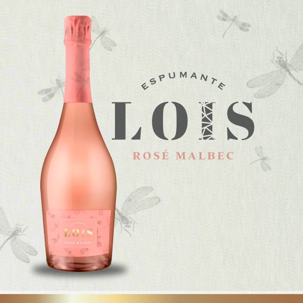 [G-VIN-115] ESPUMANTE ROSADO LOIS MALBEC 750 ml