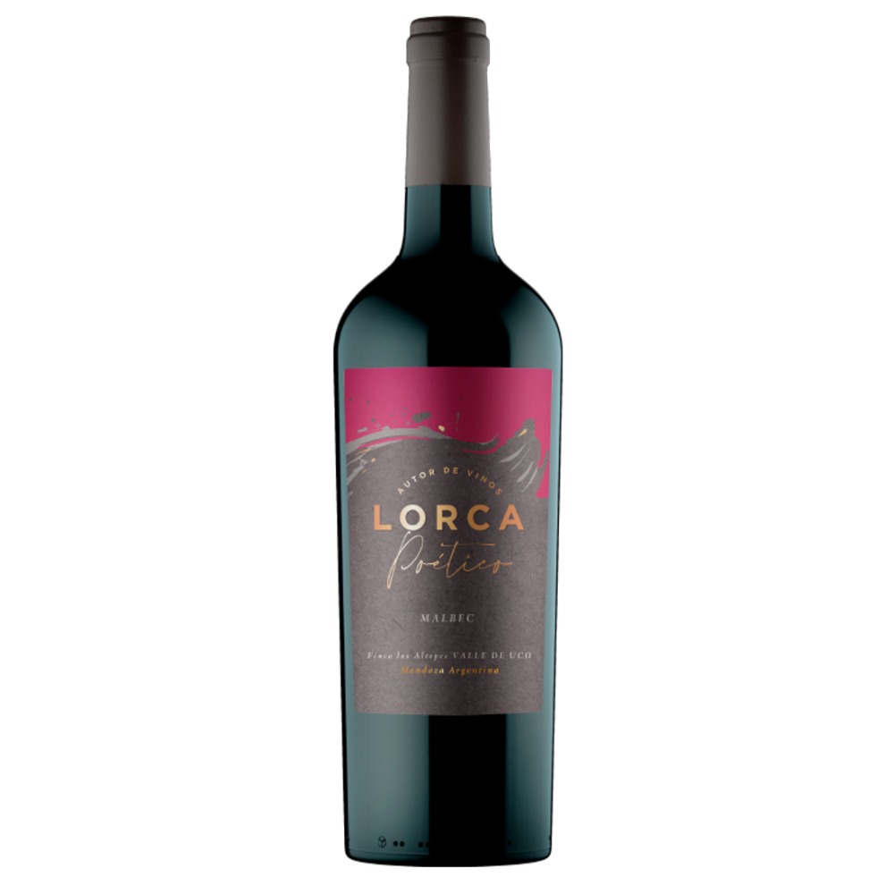 [G-VIN-116] VINO TINTO LORCA POÉTICO MALBEC 750 ml