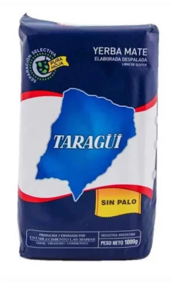 YERBA MATE TARAGÜI DESPALADA 500 g