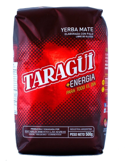 YERBA MATE TARAGÜI ENERGÍA 500 g