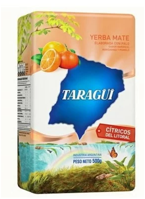 YERBA MATE TARAGÜI CÍTRICOS 500 g