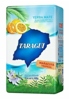 YERBA MATE TARAGÜI MARACUYÁ 500 g